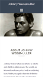 Mobile Screenshot of johnnyweissmuller.com