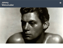 Tablet Screenshot of johnnyweissmuller.com